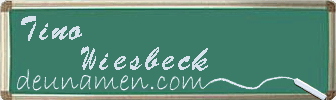 Tino Wiesbeck Visitenkarte